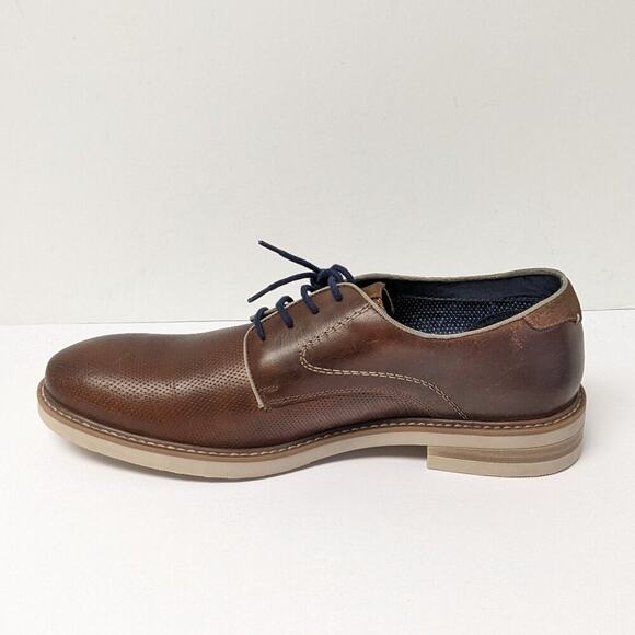 Steve Madden Costa Oxford, Brown Leather, Men\'s 11 M main image 4